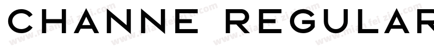 Channe Regular字体转换